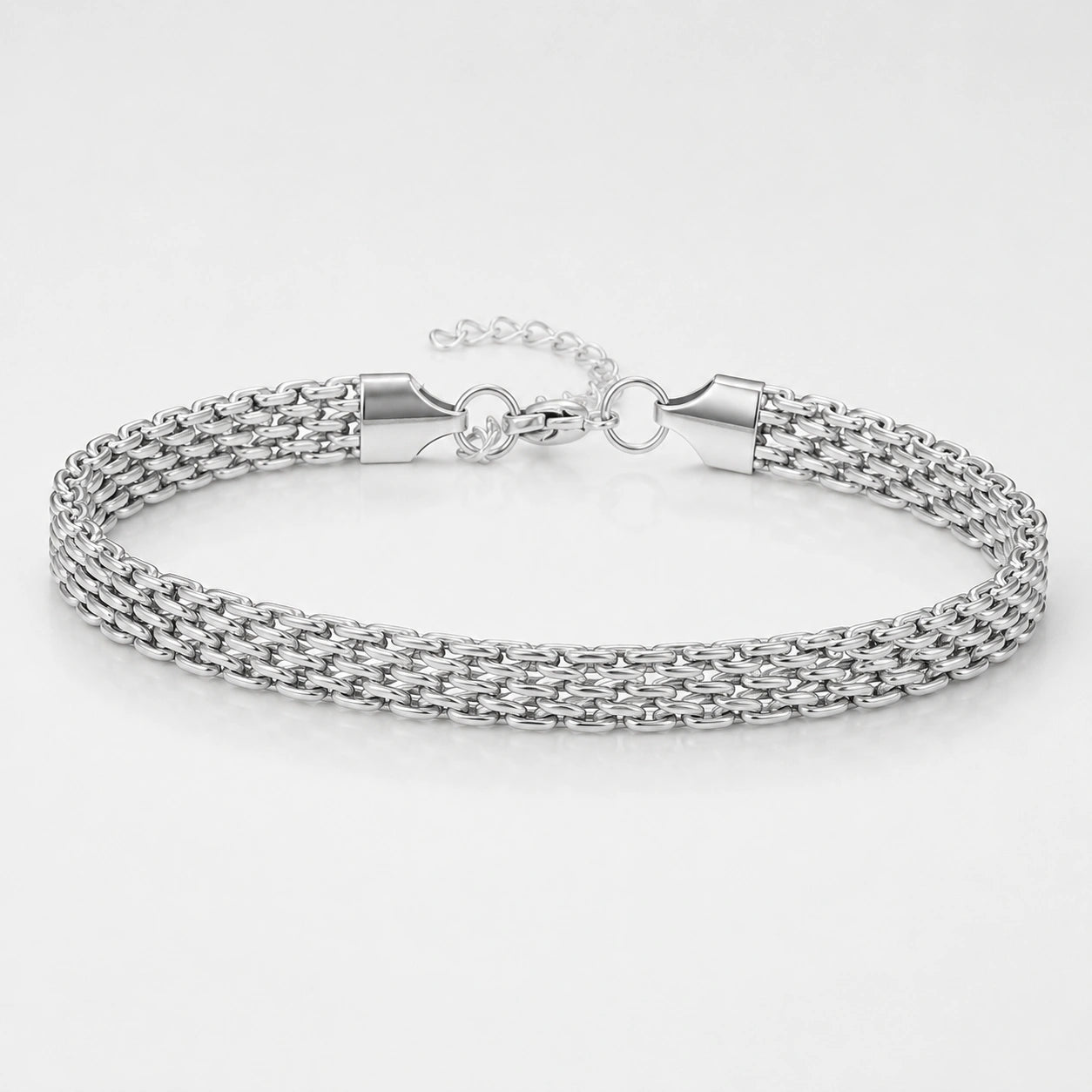 Python Anklet Silver