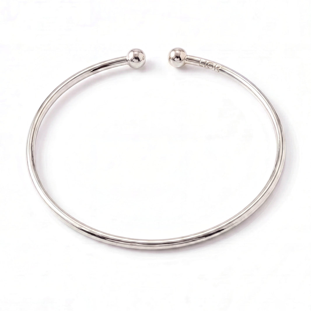 Arc Anklet Silver