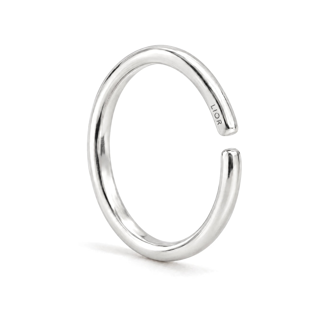 Cuff Toe Ring Silver