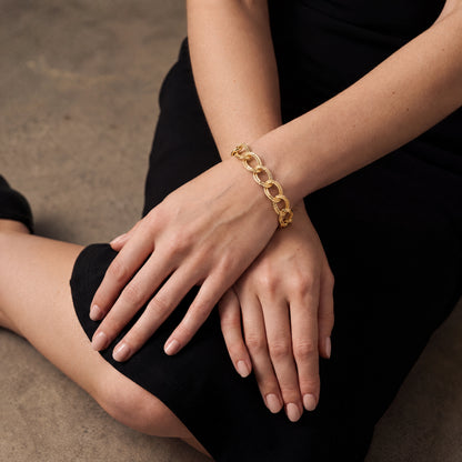 Halo Bracelet Gold