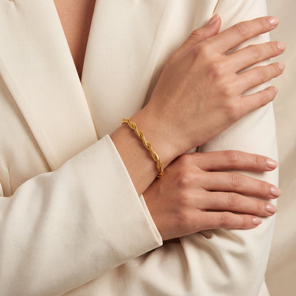 Helix Bracelet Gold