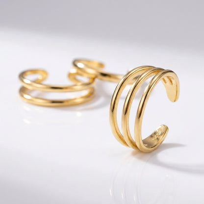 Eternal Toe Ring Set Gold