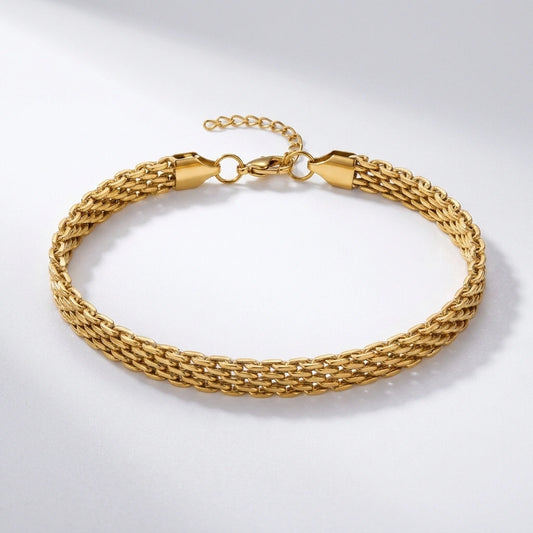Python Anklet Gold