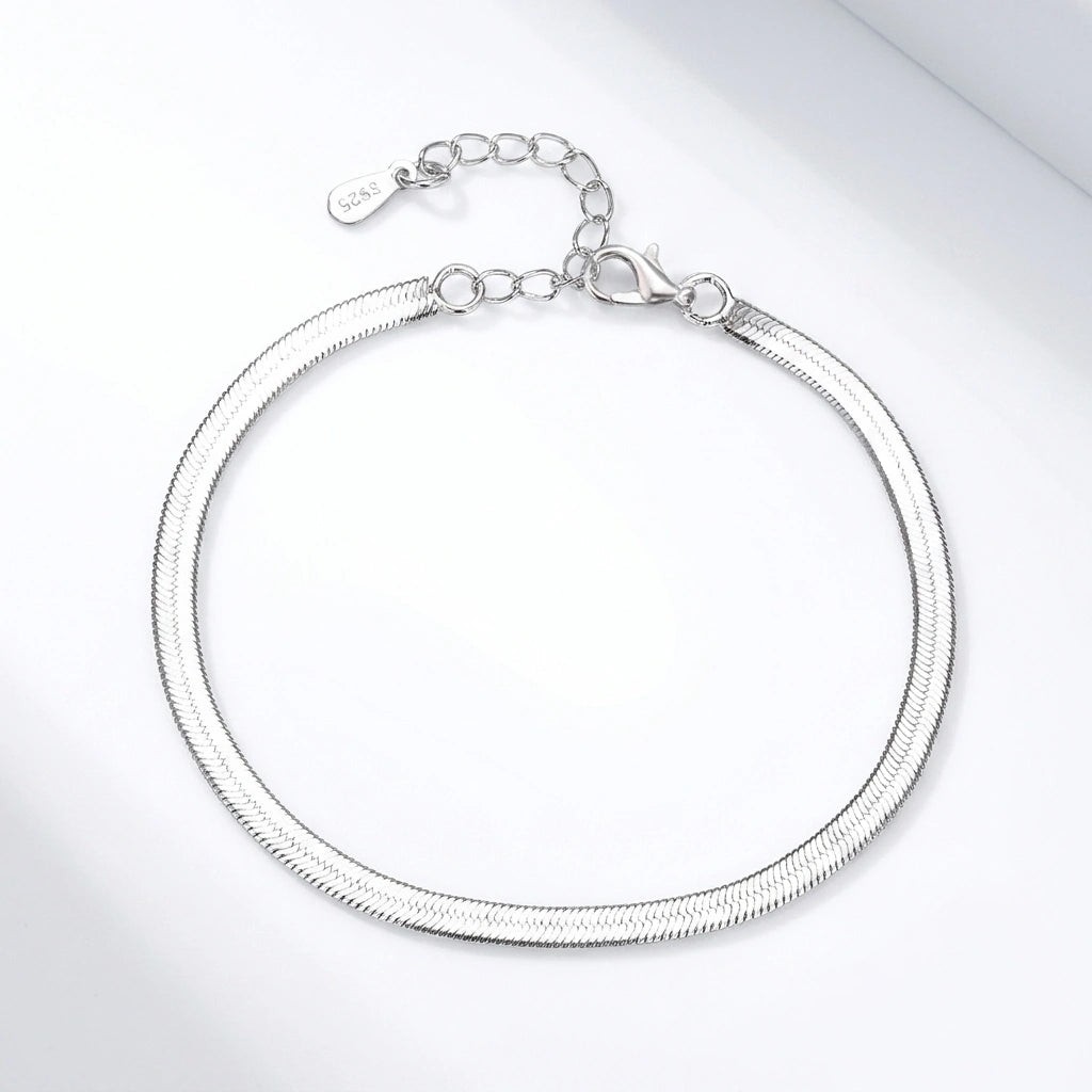 Nyla Anklet Silver