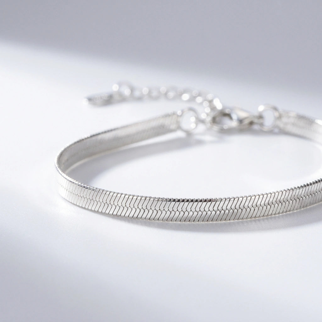 Nyla Anklet Silver