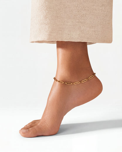 Loop Anklet Gold