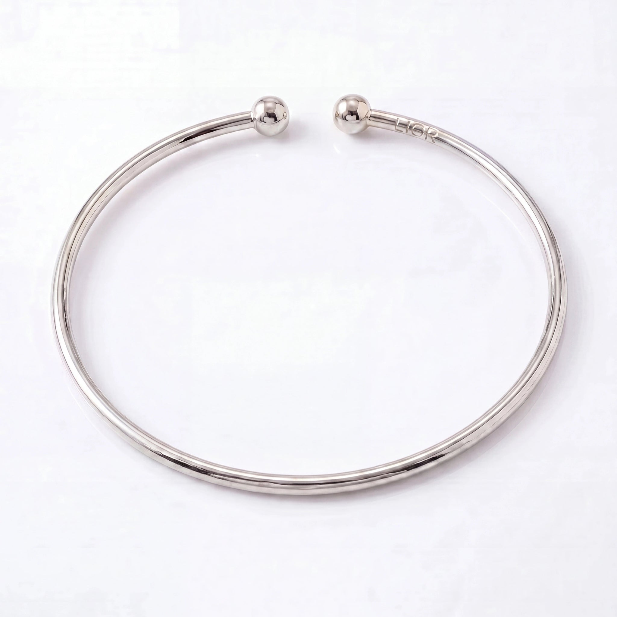 Arc Anklet Silver