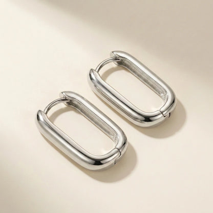 U-Link Earrings Silver