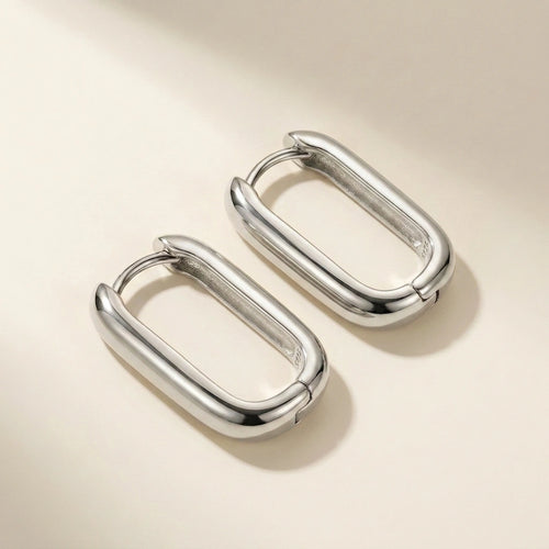U-Link Earrings Silver