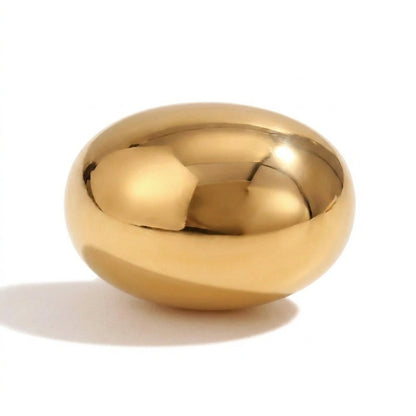 Drop Stud Earrings Gold