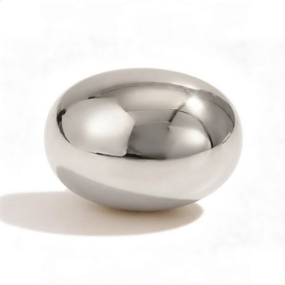 Drop Stud Earrings Silver