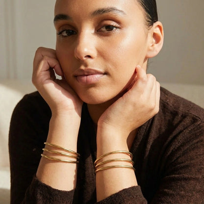 Trio Bangles Gold