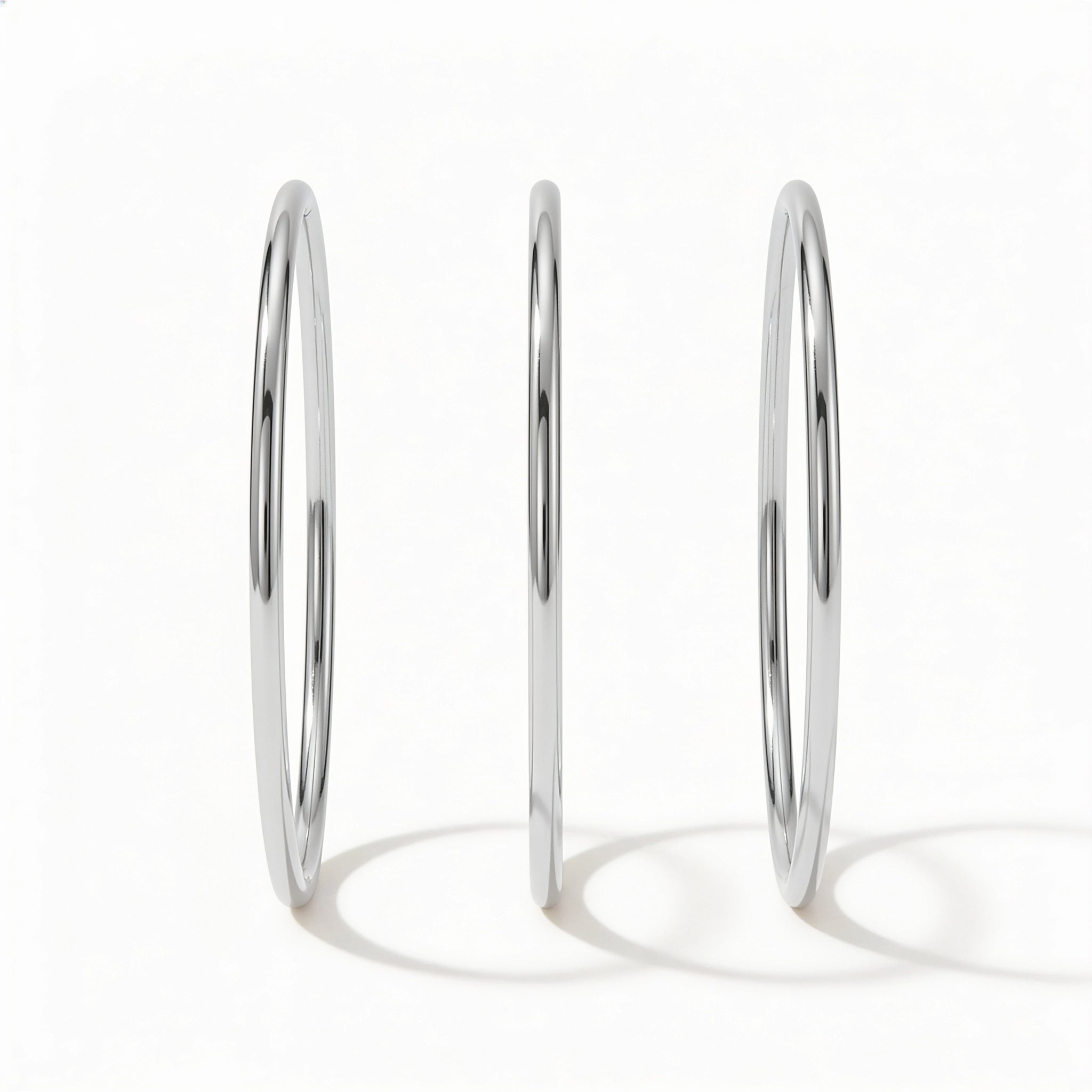 Trio Bangles Silver