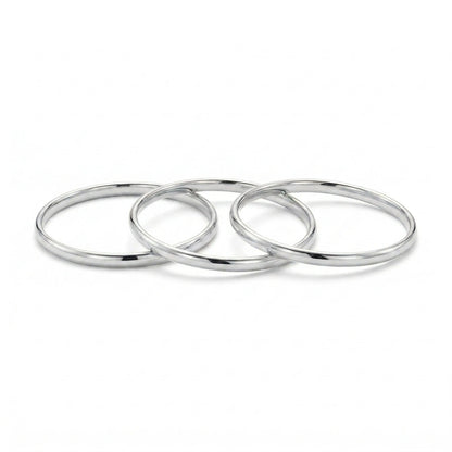 Trio Bangles Silver