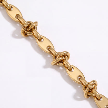 Silk Anklet Gold