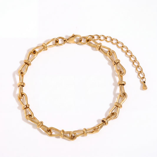 Infinity Anklet Gold