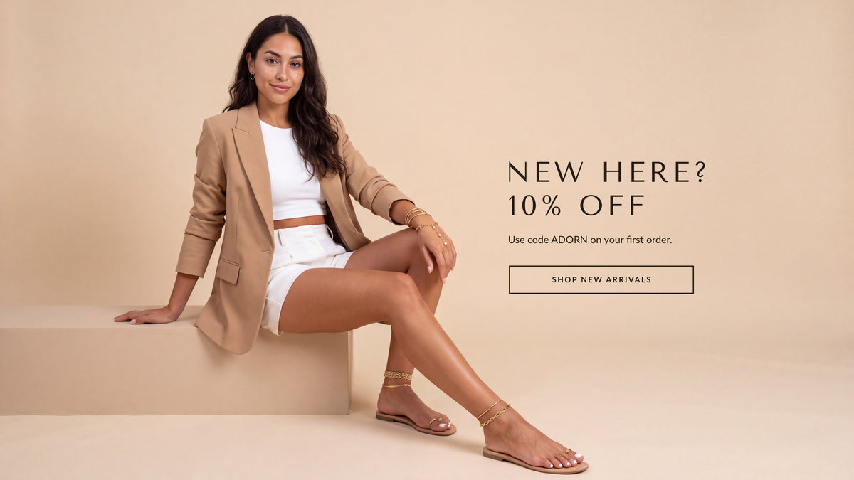New here? 10% off. Use code ADORN on your first order. Shop new arrivals