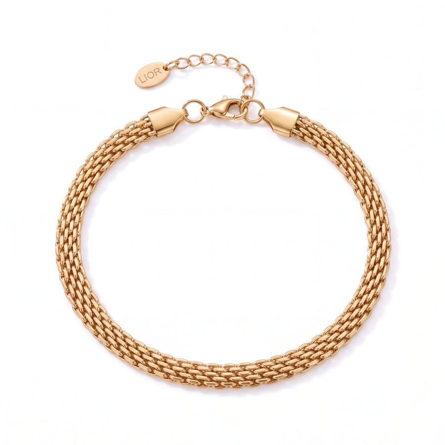 Python Anklet Gold